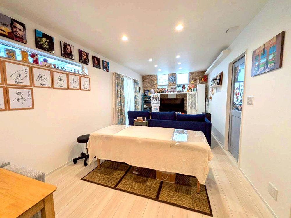 伯太町3丁目：中古一戸建ての居間・リビング|居間です