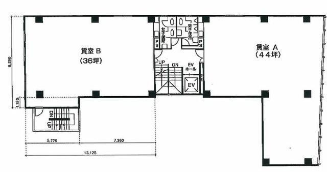 銀座松楠ビルの間取り