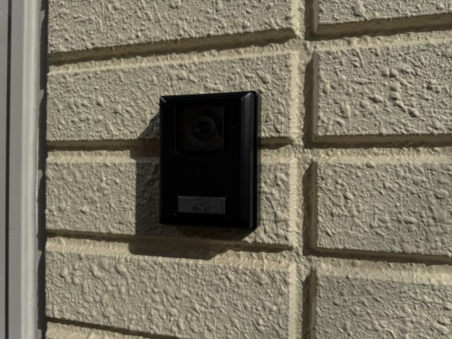 オークス・Ｋのセキュリティ|モニター付きインターホンになります。