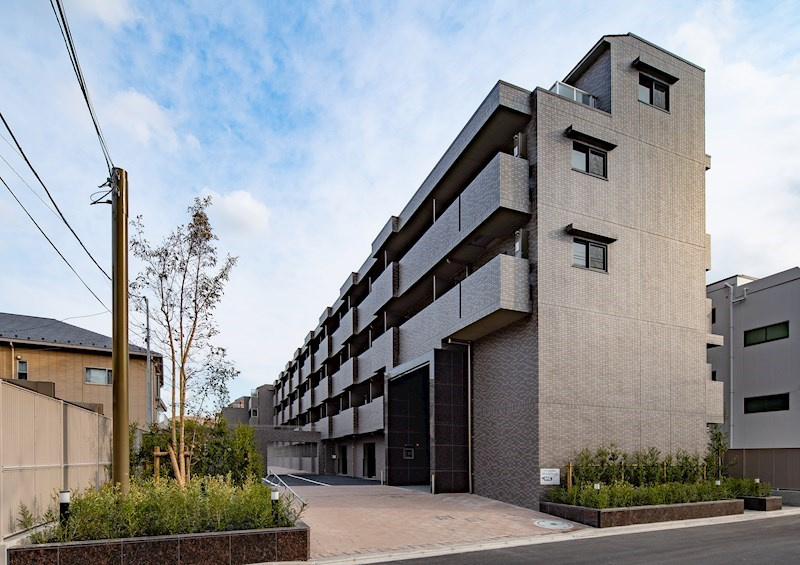 ルーブル武蔵中原参番館の外観