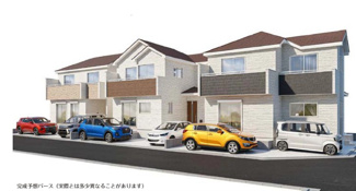 【外観パース】 | 川口市安行領根岸　新築戸建　B号棟