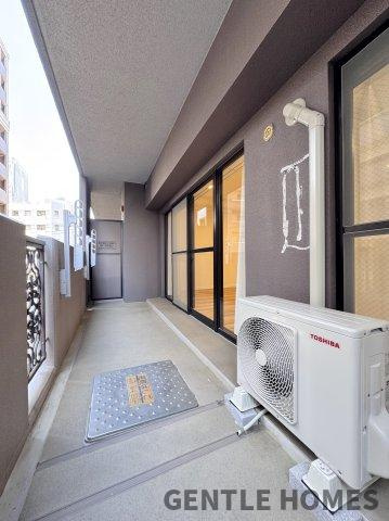 コアマンション美野島のバルコニー