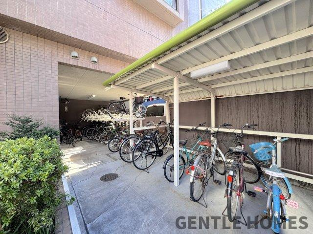コアマンション美野島の駐輪場