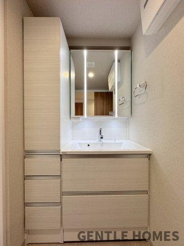 コアマンション美野島の独立洗面台