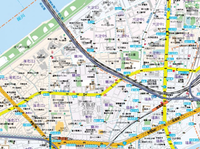 【地図】 | エスリード福島リバーフロント