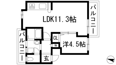 【間取り】