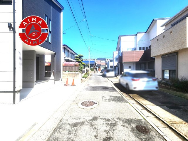 福岡市早良区飯倉3丁目第20-2棟（2号棟）の外観|前面道路含む現地の写真です。