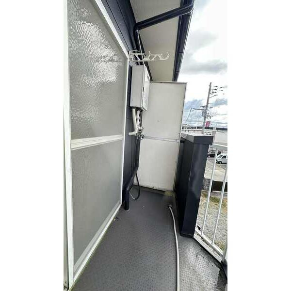 メモリアス土山Ⅰのバルコニー