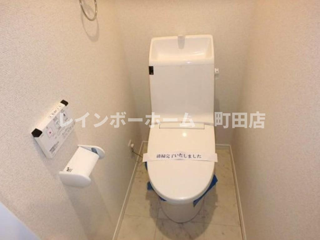 プレジール中町※初期費用分割後払いサービス利用可能物件のトイレ