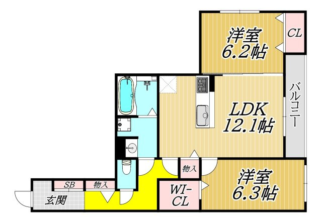 パノフグランデの間取り