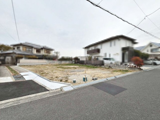 【外観】 | 辻之　新築分譲住宅　全２区画 | 業務スーパー堺福田店まで徒歩１７分♪毎日のお買い物に便利ですね！