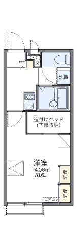 【間取り】 | レオパレスレインボー松ヶ丘