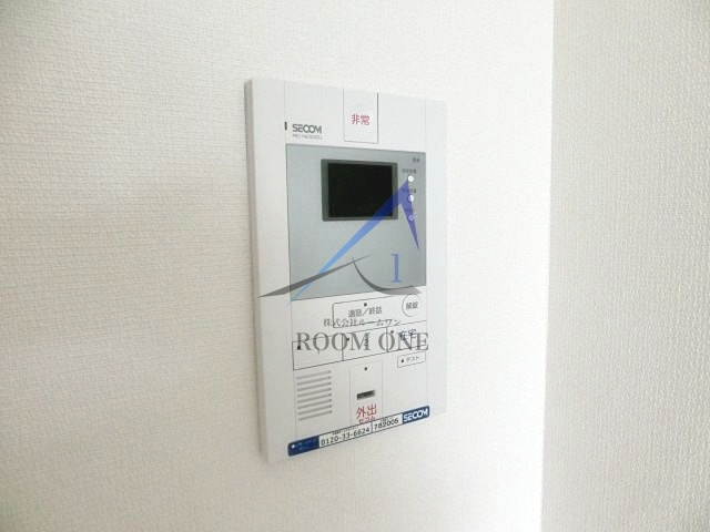 リブリ・テラスのセキュリティ|モニター付きインターホンです。