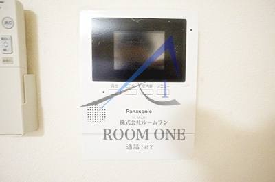 キャメル草加吉町2丁目Ⅱのセキュリティ|モニター付きインターホンです。