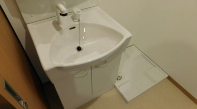 【洗面所】 | グランドソレイユⅡ【名古屋市賃貸・カウンターキッチン】