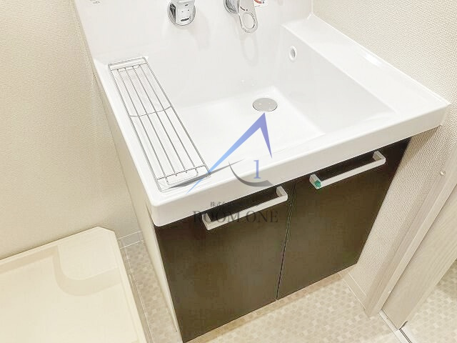 ＡＩ－ＣＡＳＡ　ＴＳＵＲＵＭＩの洗面所|独立洗面台です。