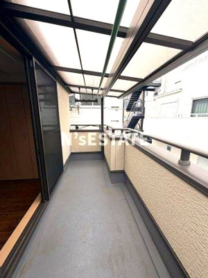 【バルコニー】 | 荒田町3丁目貸家