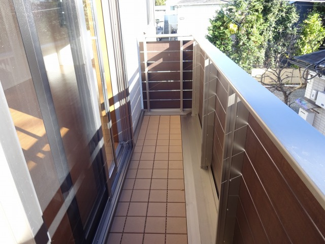 リアン湘南のバルコニー|別号室の同仕様の参考写真です。