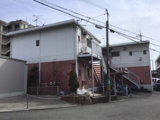 リバーハイツの外観|おしゃれな外観です