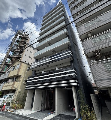 エスリード弁天町NORTH　RESIDENCEの外観|おしゃれな外観です