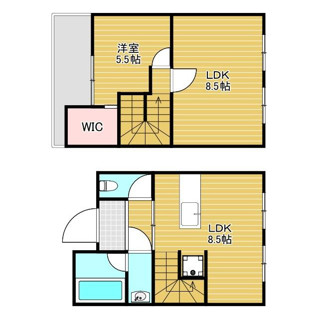 フォレスタ伊丹坂の間取り