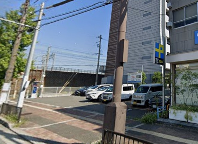 吹田市内本町　ロードサイド土地の外観