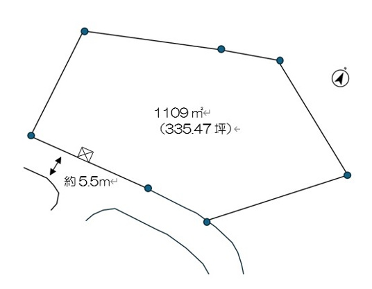 【土地図】 | 伊豆急伊豆高原　売地