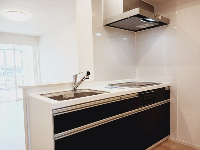 ラパン添島のキッチン|きれいなキッチンです