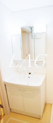 【洗面所】 | エスパーダ池尻 | 独立洗面台です。