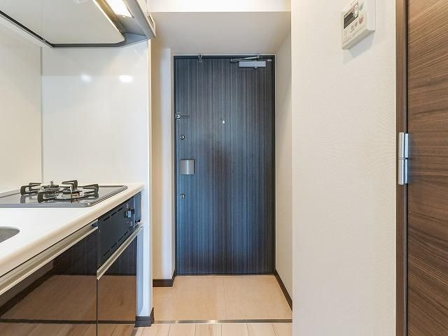 ジェノヴィア浅草Ⅴスカイガーデンの玄関