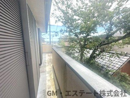 宮崎市波島2丁目　中古住宅のバルコニー