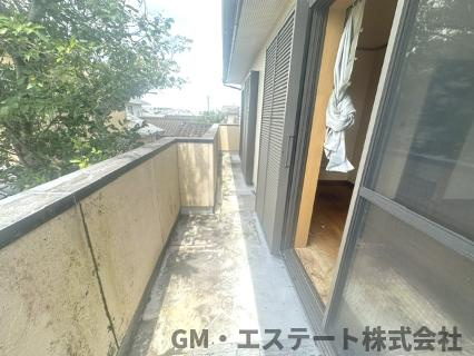 宮崎市波島2丁目　中古住宅のバルコニー