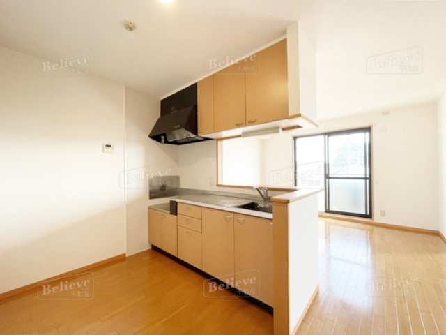 ハウスフリーデⅡのキッチン|２口コンロ設置可能です★