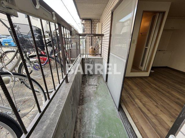 メゾンカッサ庄内のバルコニー