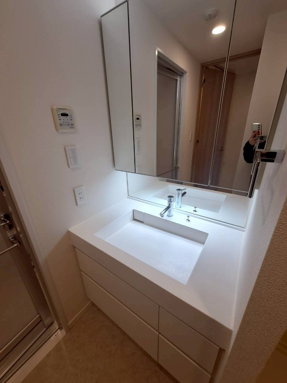 アトラスタワー茗荷谷の洗面所