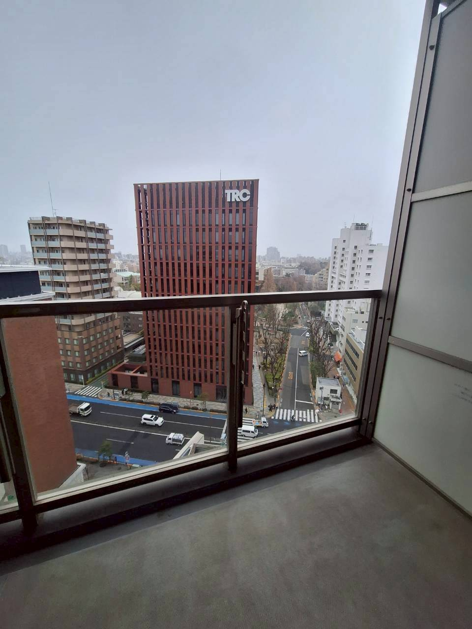 アトラスタワー茗荷谷のバルコニー