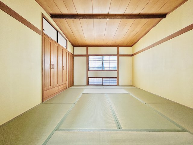 桐生市天神町の和室|ゆったりとした広さを確保した和室は、多目的にお使いいただけます。