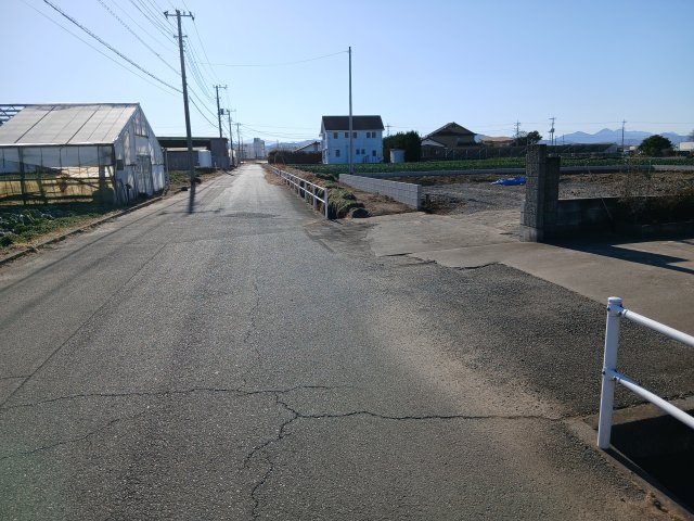 【前面道路含む現地写真】 | リーブルガーデン．S　深谷宿根第３　 | 現地前面道路（2026年02月03日）撮影