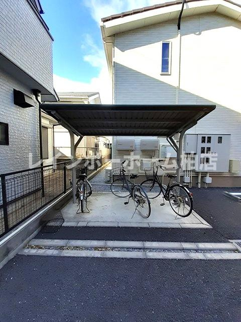 【非対面対応】接客・申込・契約オンライン！LINE×相談可！のその他共用部分|駐輪場です