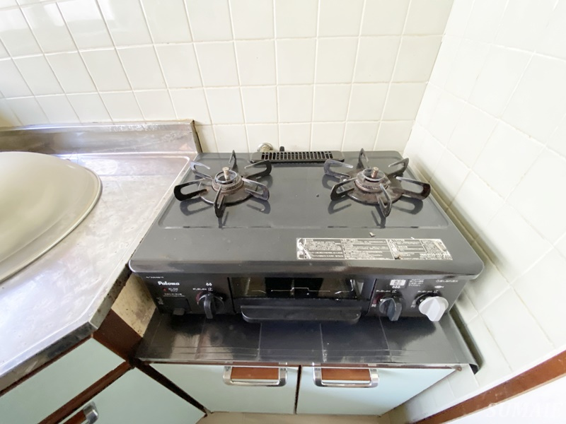 川口TWELVEハウスのキッチン|2口コンロです☆