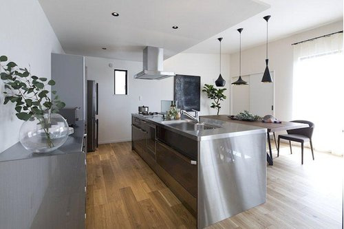 西宮市若草町２丁目新築戸建のキッチン|イメージパース