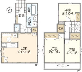 A棟間取