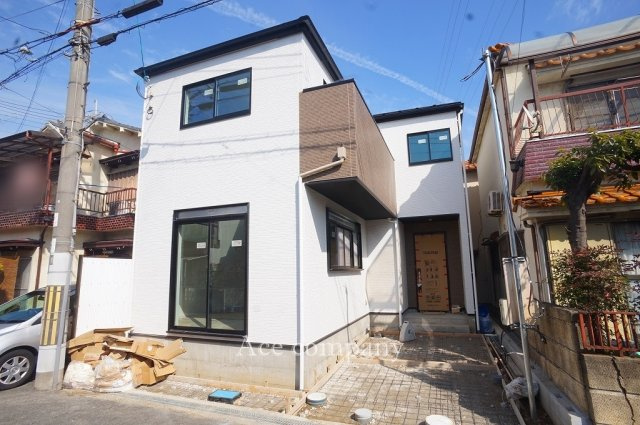 【外観】 | 八尾市南本町9丁目 | 【只今建築中！2026年2月14日現在☆】ローン返済目安：月々約93806円（頭金0円、変動金利0.875％、返済期間40年、ボーナス払い無しで試算しています）