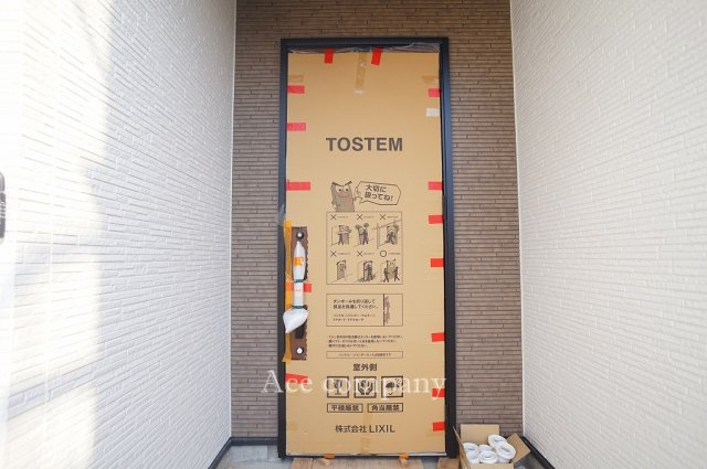 【玄関】 | 八尾市南本町9丁目 | 【只今建築中！2026年2月14日現在☆】