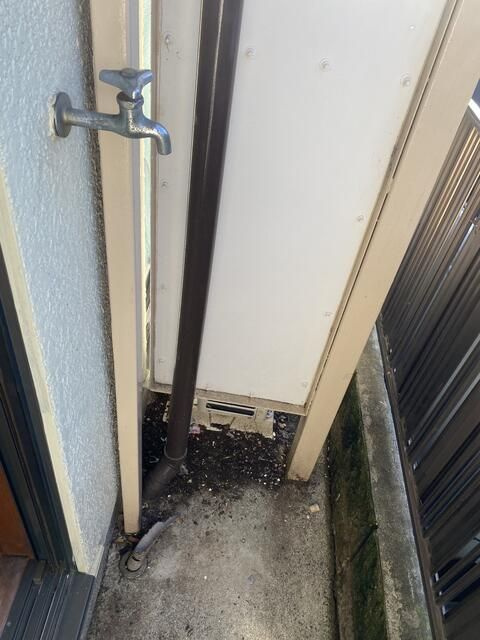 北新宿コーポのバルコニー