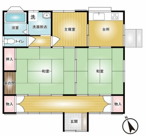 高崎市神戸町の間取り