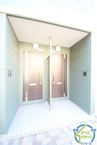 サンモール金ヶ崎のエントランス