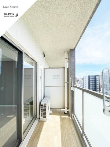 ラファセアリービオ博多のバルコニー