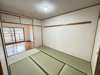 【和室】 | コート北野田サウスヒルズＳ棟 | 【和室】一息つく時の癒しの空間や客間にも使えますね！和室はリビングに隣接してますので、繋げると広々お使い頂けますよ！来客時にも嬉しいですね♪