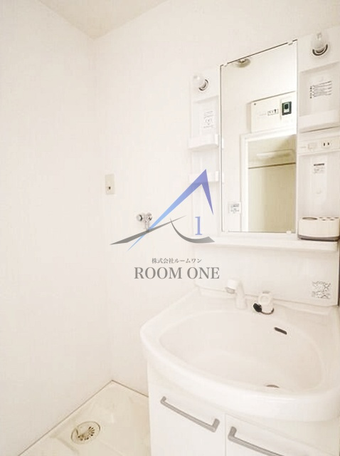 アムール　ヤマヨ　イケガミの洗面所|独立洗面台です。